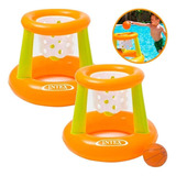 Kit 2 Cestas De Basquete Flutuante 58504 Infantil Intex