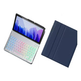 Case With Keyboard For Galaxy Tab S7 Fe 12.4 Inches Sm-t73