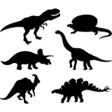 Vinilo Decorativo Adhesivo Dinosaurios Jurásico Infantil