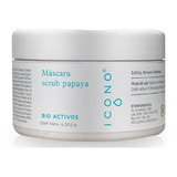 Icono Máscara Scrub Papaya 250g Exfolia Blanquea Reafirma 