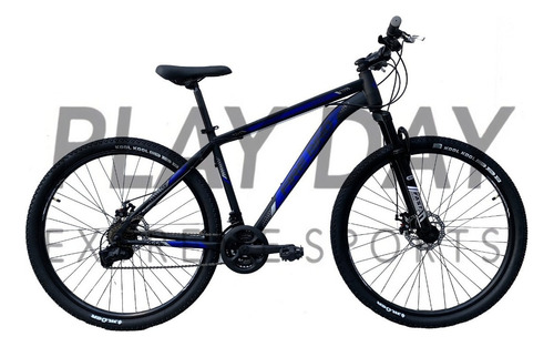 Mountain Bike Fire Bird Turbo  2023 R29 S 21v Frenos De Disco Mecánico Cambio Ltwoo Color Negro/azul  