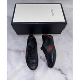 Tenis Gucci Originales 2 Mex Color Negro