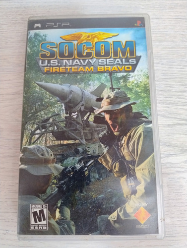 Juego Socom Us Navy Seals Fireteam Psp Usado