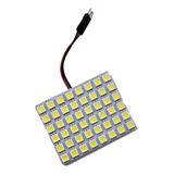 Domo Led Placa Led Autoadhesiva 12v 48 Leds Blanco Frio