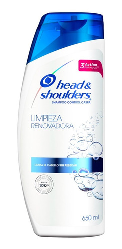 Shampoo Head & Shoulders Limpieza Renovadora 650 Ml