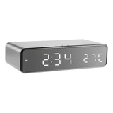 Reloj Despertador Inteligente Con Led Recargable Dsv