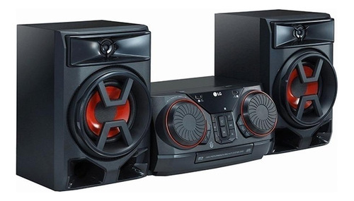 Mini System LG Xboom Ck43 Preto Com Bluetooth 300w 