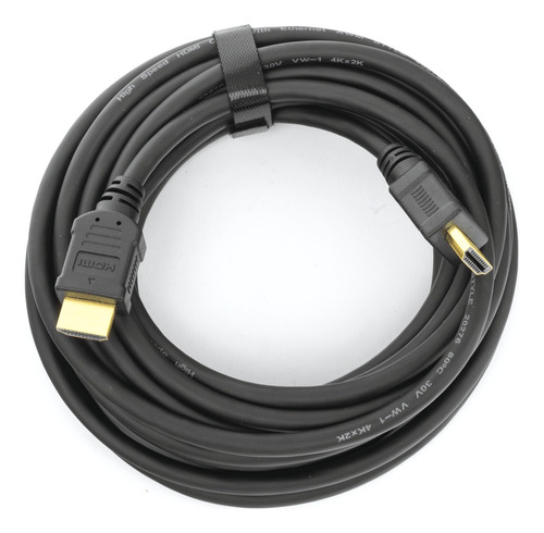 Cable Hdmi De 5 Metros 4k Soport3d Chapado En Oro Tt-hdmi-5m