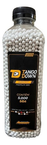 Airsoft - Pote Bbs Tango Down 0.20 5000 Unidades