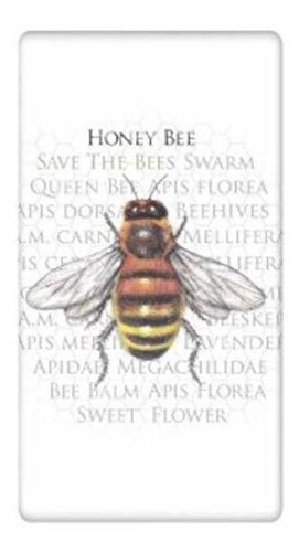 Mary Lake Thompson Bt1407 Modern Bee - Toalla De Saco De Har