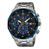 Relogio Edifice Efr-539d-1a2 Prata E Azul