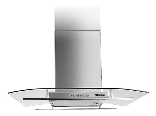 Campana Tecnolam Aurora Ac90 Isla Decorativa 90cm Acero Inox