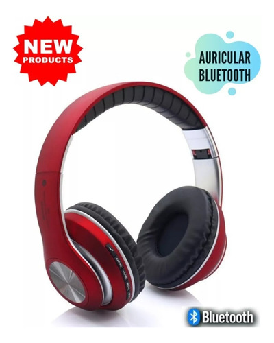 Auricular Bluetooth Vincha Grabes Profundos Mp3 Msd  V33