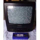 Combo Vcr/tv Color Retro13  Sylvania Src-2213 