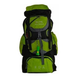 Morral Camping Rda 70 A 90 Litros Maleta Original Verde