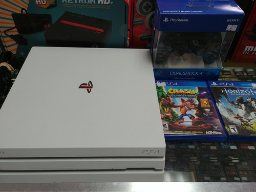 Playstation 4 Pro Blanca + Juegos Triple A Ps4 Oferta! Leer