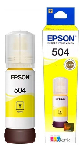 Tinta Epson 504 Amarillo