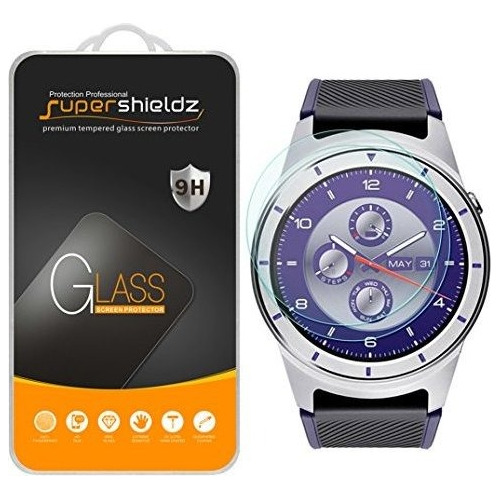 (2 Pack) Supershieldz Para Zte Cuarzo (smartwatch) Pantalla 