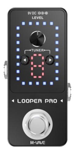 Pedal M-vave Looper Pro E Afinador