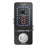 Pedal Looper Pro E Afinador M-vave