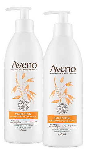 Aveno Kit Emulsión 400ml 2 Unidades