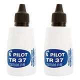 2 Tintas Refil Pincel Atomico Canetao Permanente Tr37 Pilot