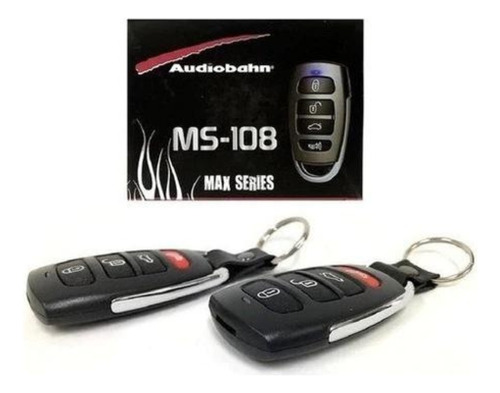 Alarma Para Auto Audiobahn Ms108 +4 Seguros Y 3 Relevadores