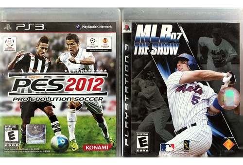 Juegos Ps3 Pro Evolution Soccer 2012 Y Mlb 07 Playstation 3