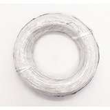 Cabinho Flexivel 24awg = 0,20mm Branco Rolo C/100mt