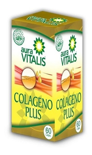 Colageno Plus 60 Capsulas Regenera Cabello Y Uñas