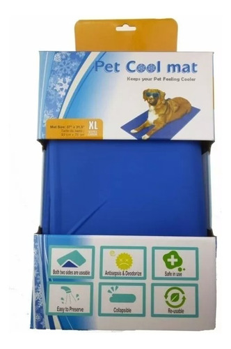 Manta Refrescante Talla Xl Pet Cool Mat Mascotas Gatos Perro