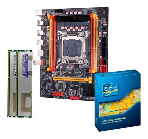 Kit Actualización Xeon Octa Core 32gb Ram E2640 V2 + Cooler