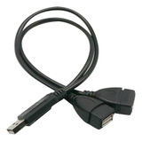 Cable Divisor Usb - Usb 2.0 A 2 Cables De Extensión De