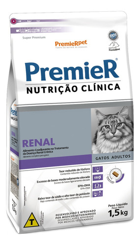 Premier Nutrición Clínica Gato Renal