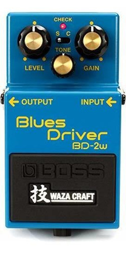 Pedal De Distorsión Boss Bd-2w Blues Driver Waza Craft Se