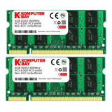 Memoria Ram 8 Gb (2 X 4gb) Pc2-6400 Ddr2-800 Sodimm