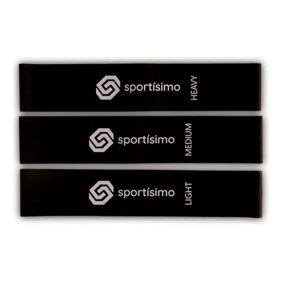 Set De Mini Ligas De Resistencia Para Ejercicio Bandas Elasticas Sportisimo | MercadoLibre