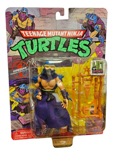 Destructor Tortugas Ninja Playmate Reedicion 40 Aniversary
