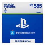 Gift Card Psn Playstation Ps4 Ps5 Cartao R$ 585 Reais Br