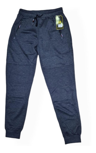  Pantalon Buzo Hombre Algodón. Jogger Fit Deportivo 