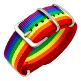 5 Pzs Pulsera Arcoíris Lgbt Pride Orgullo Gay Brazalete
