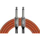 Cable Kirlin Para Instrumento 10 Mts, Iwcc-201pn Naranja