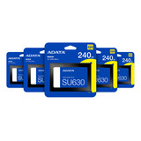 Kit 5 Disco Solido Adata 240gb Ssd Interno Asu630ss-240gq-r