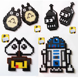 Imán Totoro, Bender, Wall-e Y R2-d2 Con Adhesivo