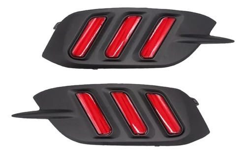 Leds Stop Trasero Calaveras Fascia Honda Civic 2016 2017