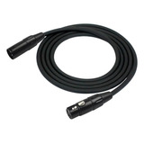 Cable Kirlin Para Micrófono 3 Mts Profesional, Mpc-470pb Bk