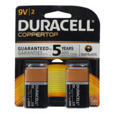 Duracell - Pilas Alcalinas Coppertop De 9 V - Batería De 9.