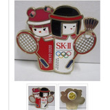 Broche Pin De Badminton De Juegos Olimpicos Tokyo 2020 Ed Li