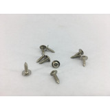 Pack X 30 Mini Tornillo Cabeza Chata 6mm X 7mm Alto X 2mm 