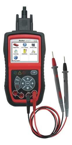 Scanner Autel Al539b Multimarca Autos Tester Bateria